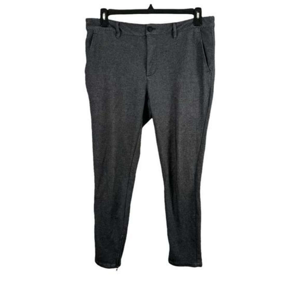 RENUAR Grey Skinny Cotton Crop Pants‎ (42)